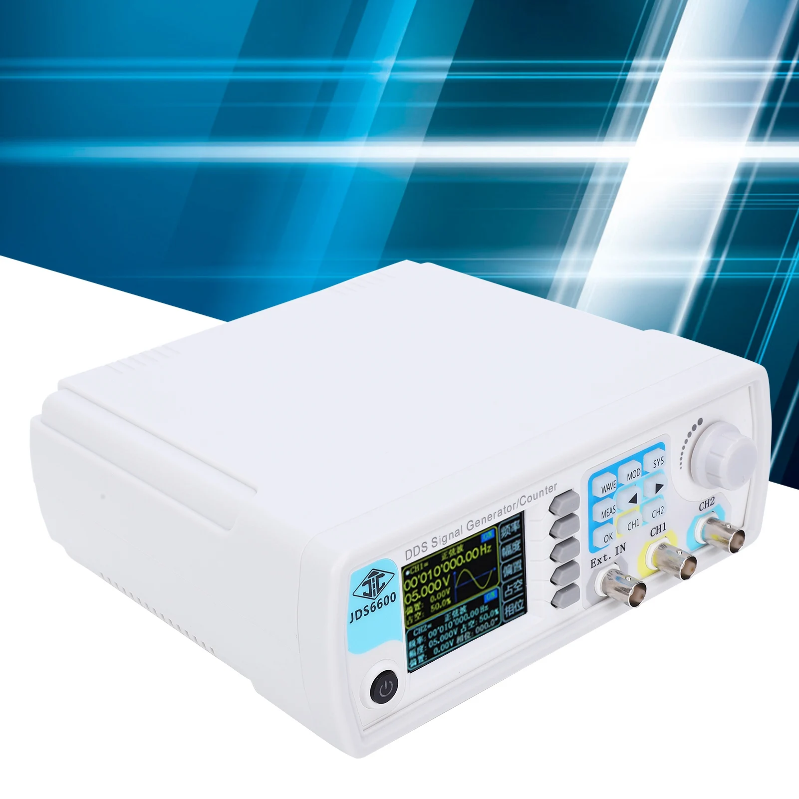 DDS-Funktion, Wellenform-Signalgenerator, hochwertiges, flammhemmendes Gehäuse, lange Lebensdauer, Überlastschutz, Signalgenerator