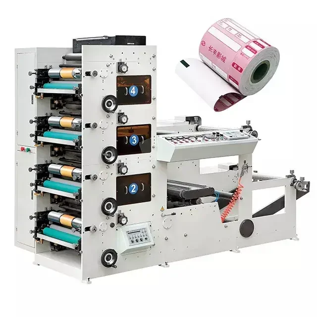 Flexo Printing Machine High Ink Uniformity Flexo Printing Machine for Colorful Pattern and Logo Printing