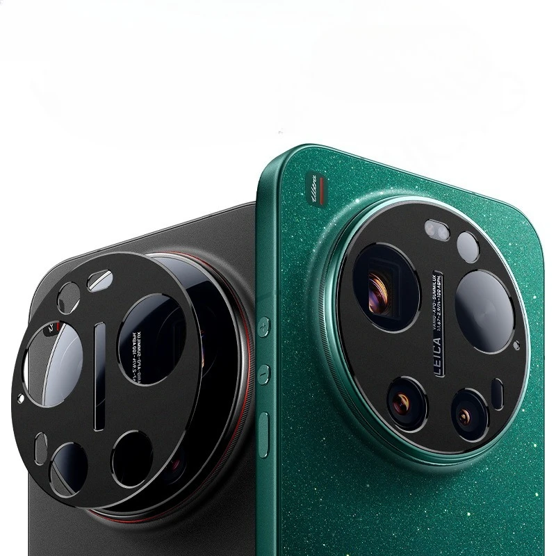 Protetores de Câmera em Metal de Alumínio para Xiaomi 17 Ultra da Leica, Película Protetora de Lente Oca para Mi17Ultra, Capa de Anel de Lente