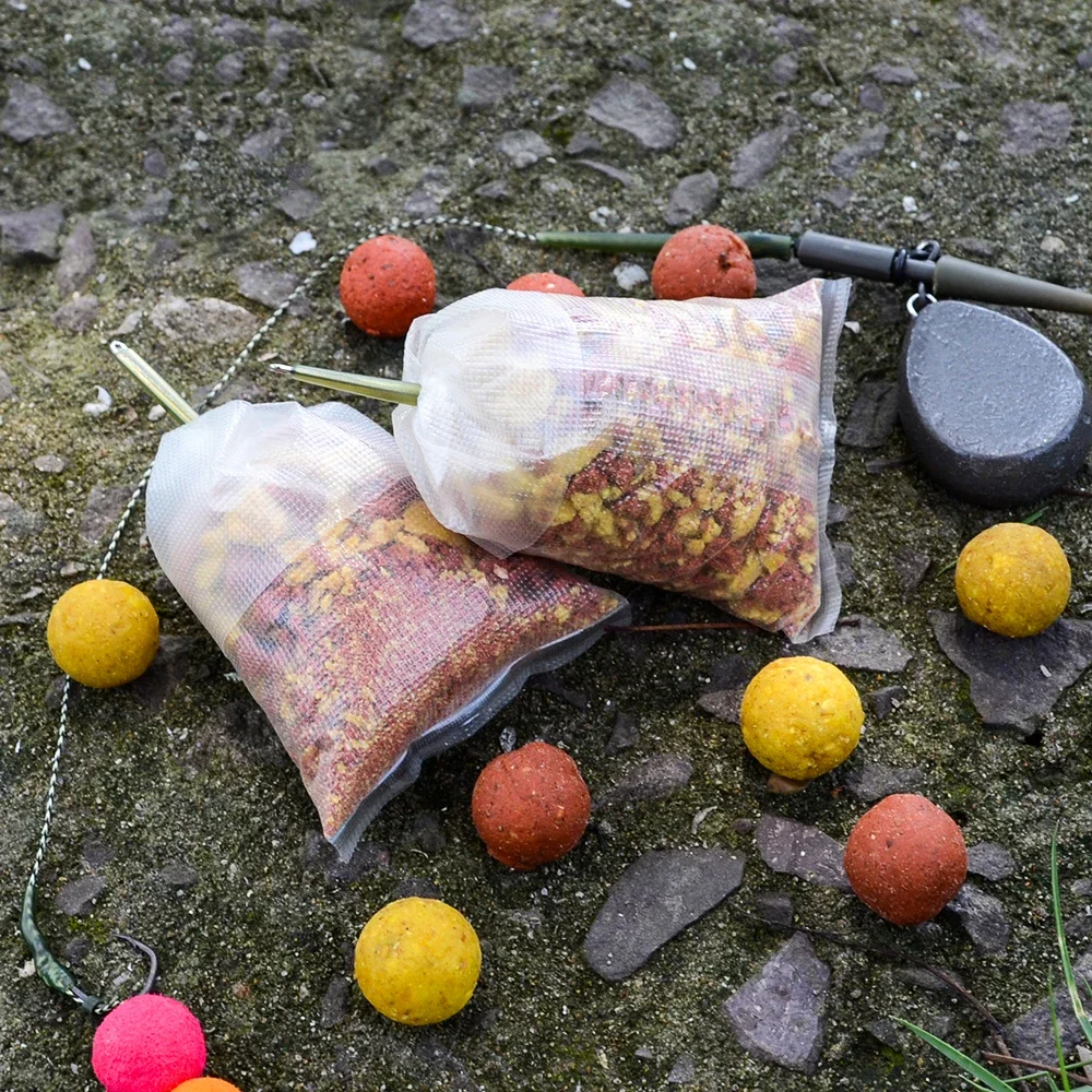 Hirisi 20 Piece Carp Fishing PVA Bags for Fishing Tackle Accessories Size 60*130 85*140 70*200