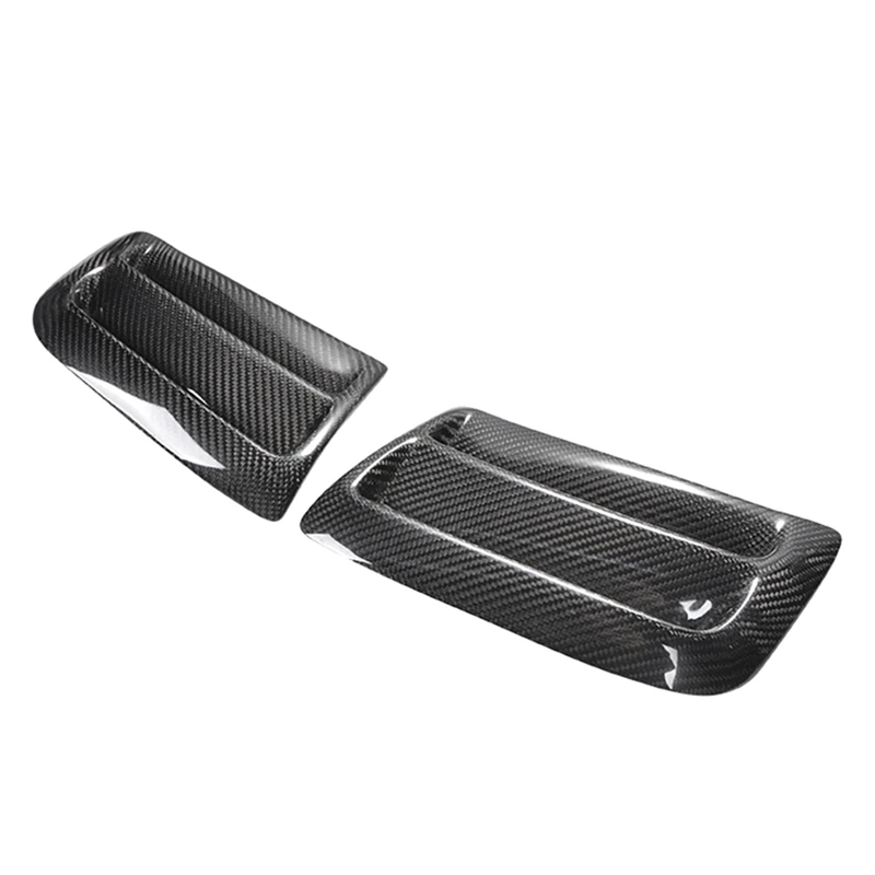 

1 Pair Car Front Side Fenders Bumper Cover Air Vent Trims Sticker Covers For Benz C Class W204 C63 AMG 2008-2011