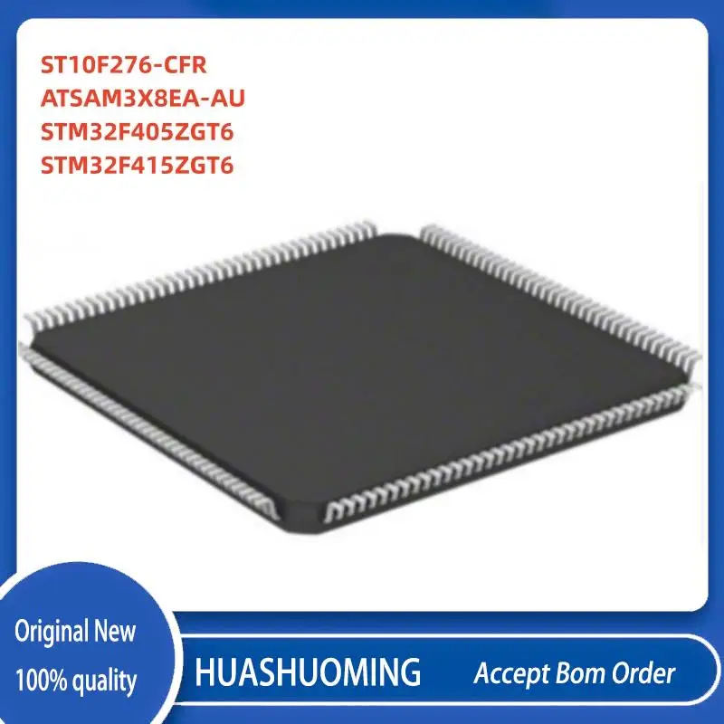 1Pcs/Lot   New ST10F276-CFR ST10F276   ATSAM3X8EA-AU ATSAM3X8EA  STM32F405ZGT6 STM32F405   STM32F415ZGT6  STM32F415  QFP144