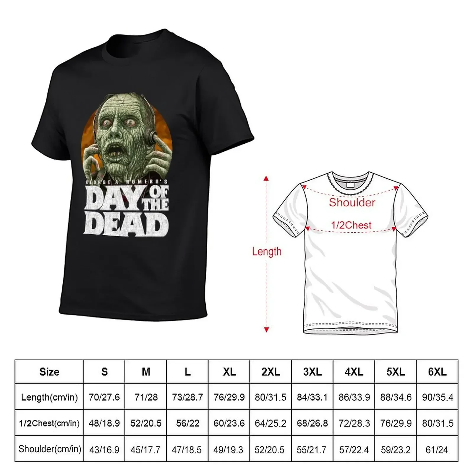 Day Of The Dead, George Romero, Bub T-Shirt cute clothes vintage graphic tee Short sleeve tee anime figures men clothes