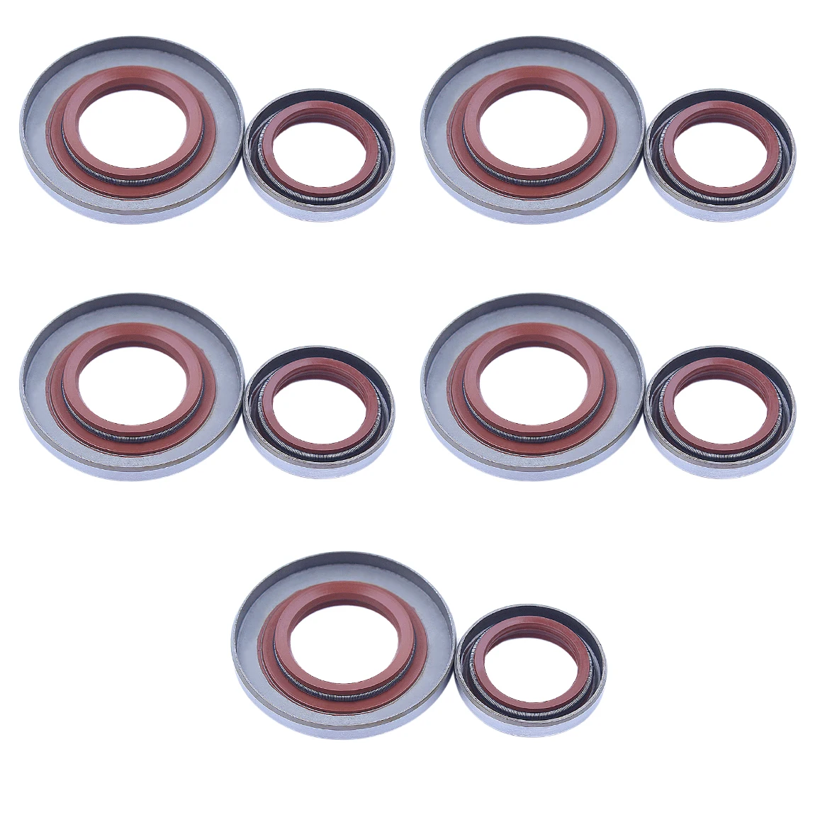 5pcs Oil Seal Set For Stihl MS660 066 MS650 9640 003 1850 , 9640 003 1560 For Chainsaw motosierras Chainsaw