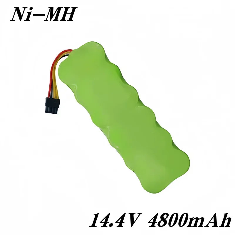 14.4V 4800mAh Battery lpega Compatible with AMIBOT, ARIETE BRICIOLA, DIBEA,MIDEA, PROFIMASTER, LP43SC2000P X500 Vacuum Cleaner