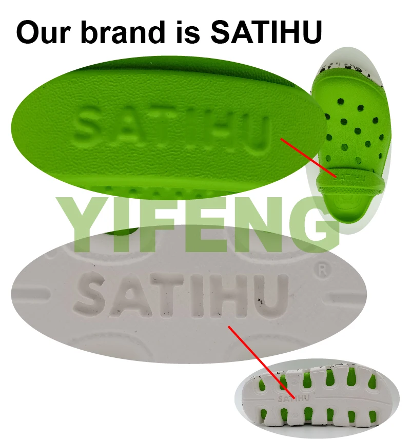 SATIHU Clogs Beach Sandals Casual Shoes Family Parent-child Male Female Lovers Friends Summer Stroll Antiskid Waterproof Fashion image 2