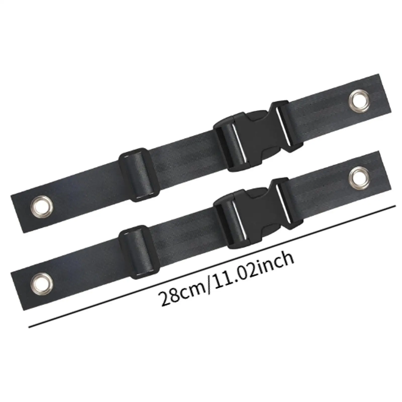 Picture 7: 2x Trash Can Lid Locks Straps for Animals Adjustable Kitchen Trash Bin Locks