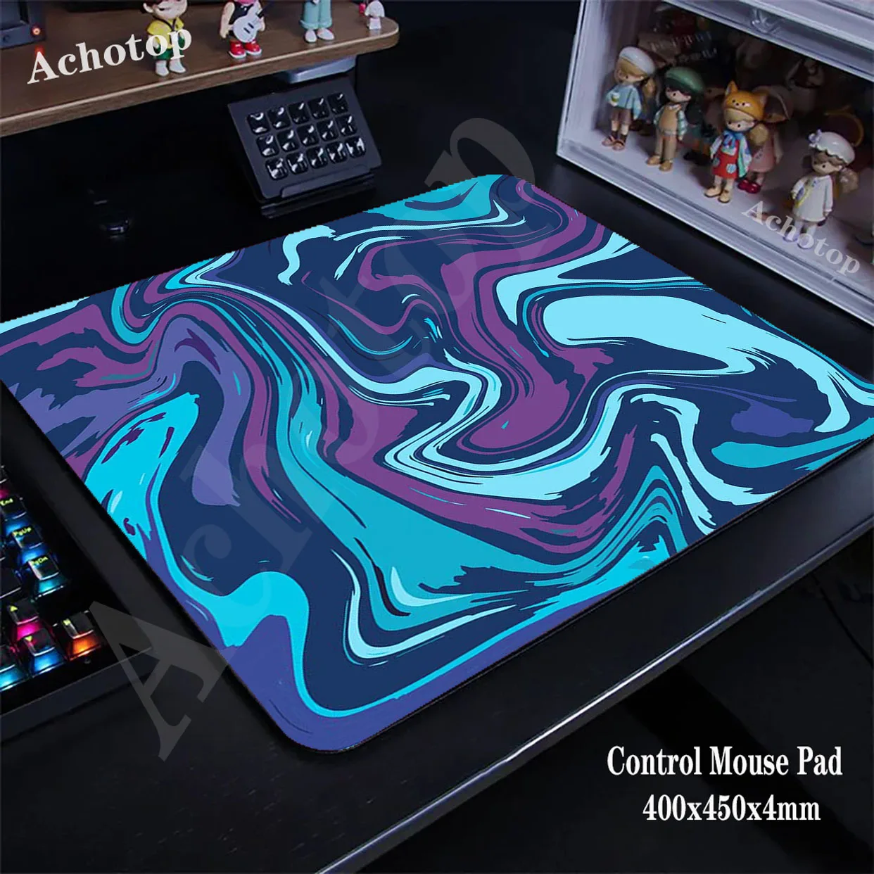 Strata Liquid Concise Style Control Mousepad Pc Gamer Mouse Pad Gaming Large Rubber Desk Mat Keyboard Pads Speed Mouse Mat 40x45