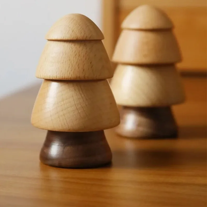 

Japanese Cute Tree Toothpick Holder, Creative Wooden Toothpick Box, Decorative Table Organizer, Dining Table Storage Jar