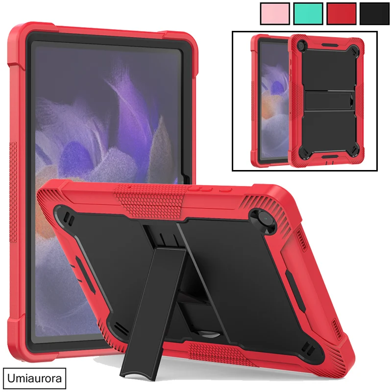 

Для Samsung Tab A7 A8 A9+ A11+ Plus 11-дюймовый SM-X230 SM-X210 X130 T220 S6 Lite 10,4 дюйма противоударный чехол для планшета с подставкой Armor Funda