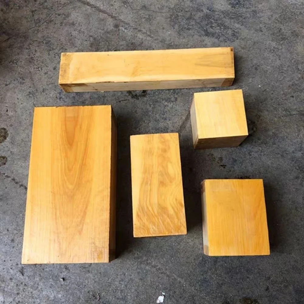 جبل العرعر الخشب خشب البقس عالية الكثافة نحت لوحة اليدوية DIY سجل المواد سكين مقبض الحرف إنتاج المواد الخام #3