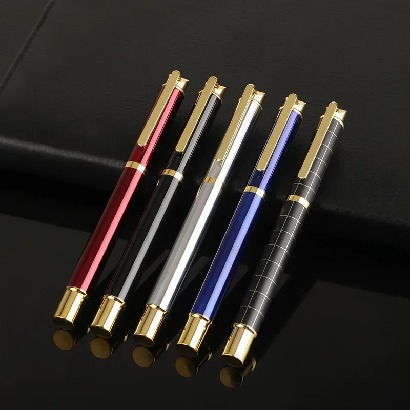 Luxury Gentleman Metal Ballpoint Pen Business Signature Pen Customized Logo Office Writing Stationery Ballpoint Pen