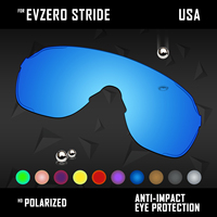 OOWLIT Lenses Replacements For Oakley EVZero Stride OO9386 Sunglasses Polarized - Multi Colors