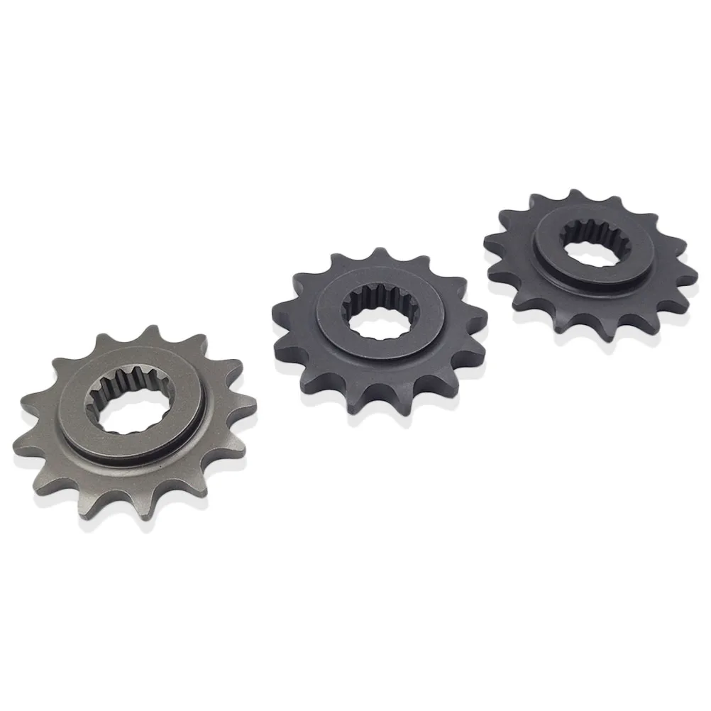 Motorcycle Front Chain Sprocket 13/14T Teeth Pinion Smooth Tooth Shape NC250 NC450 CB250 Engine 520 530 Chain For AVANTIS ENDURO