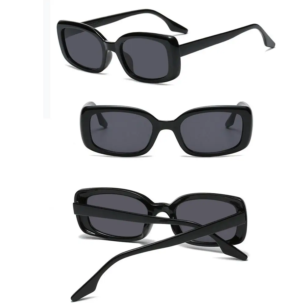 Trendy Punk Small Frame Sunglasses Block Glare High Definition Vision Retro Sunglasses Eye Protection Eyewear Summer