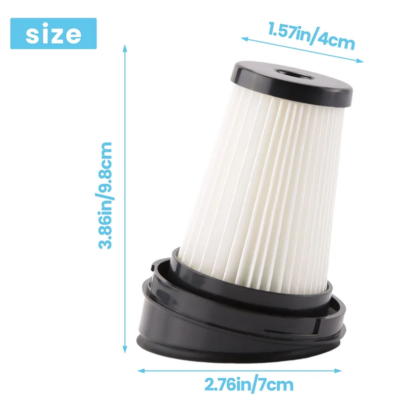 BBNV-4 шт. Hepa-фильтры для Grundig VCH9629 VCH9630 VCH9631 VCH9632 — заменяет номер детали 9178008590