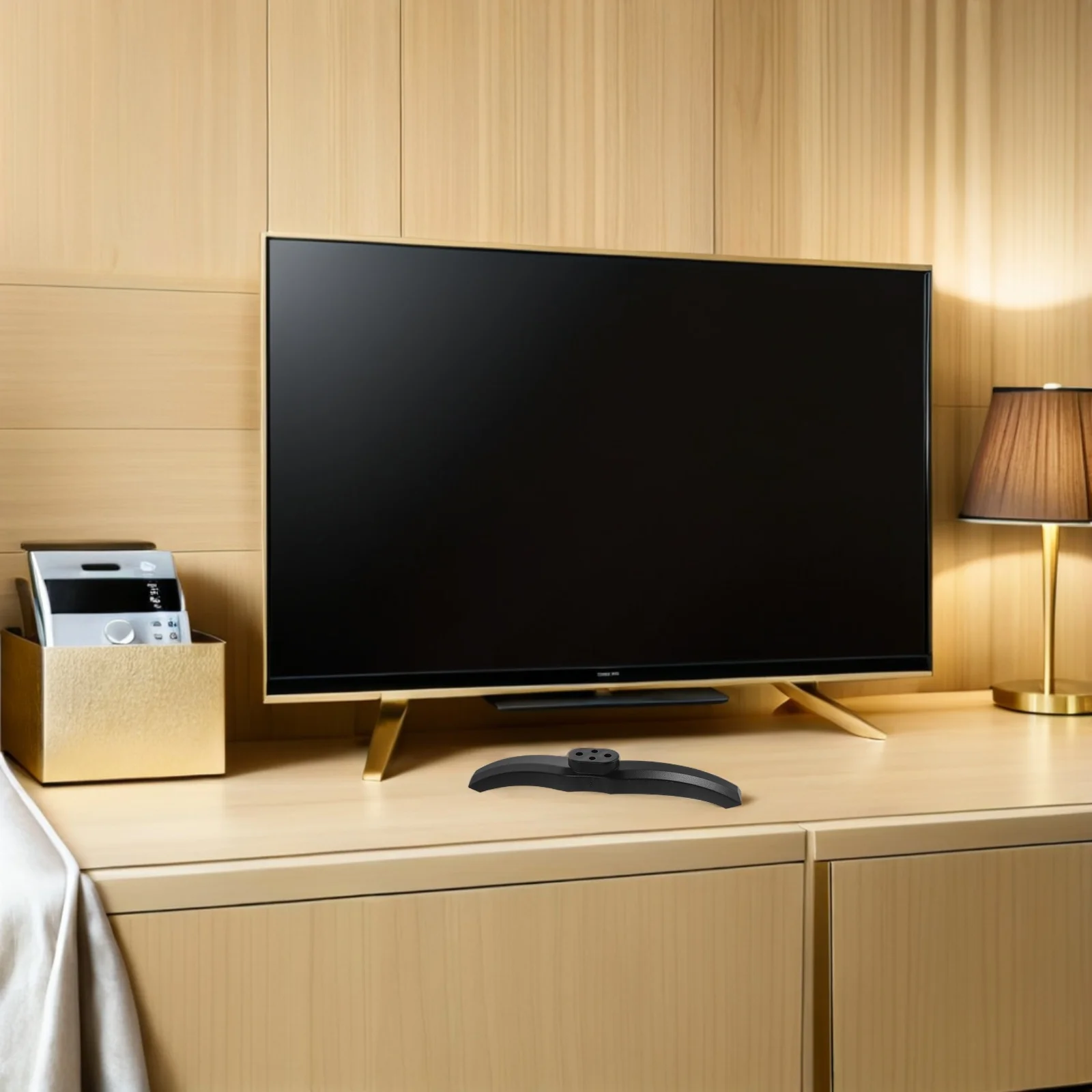 Bild 5: Wandhalterung, robuste, verstellbare Neigung, schwenkbare Unterstützung für 32–65 Zoll Flachbildfernseher, kompatibel mit LED-LCD-Plasma