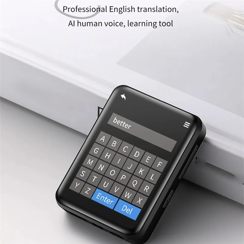 

B29C-Student Walkman Bluetooth 5.0 MP3-плеер с полным сенсорным экраном Hi-Fi спортивный музыкальный плеер Mp4-видеоплеер Встроенный динамик