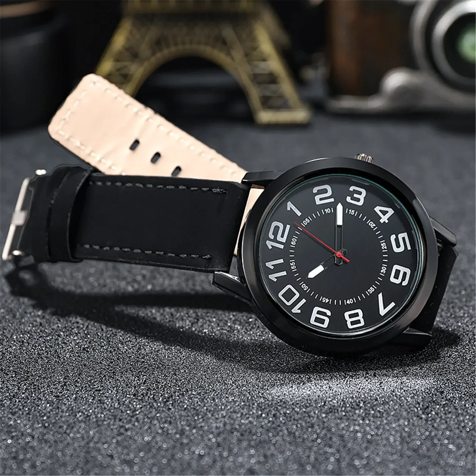 Fashion Casual Round Men\'s Quartz Watches Business Waterproof Male Watches Men Mechanical Wristwatches Automatic Orologio Uomo