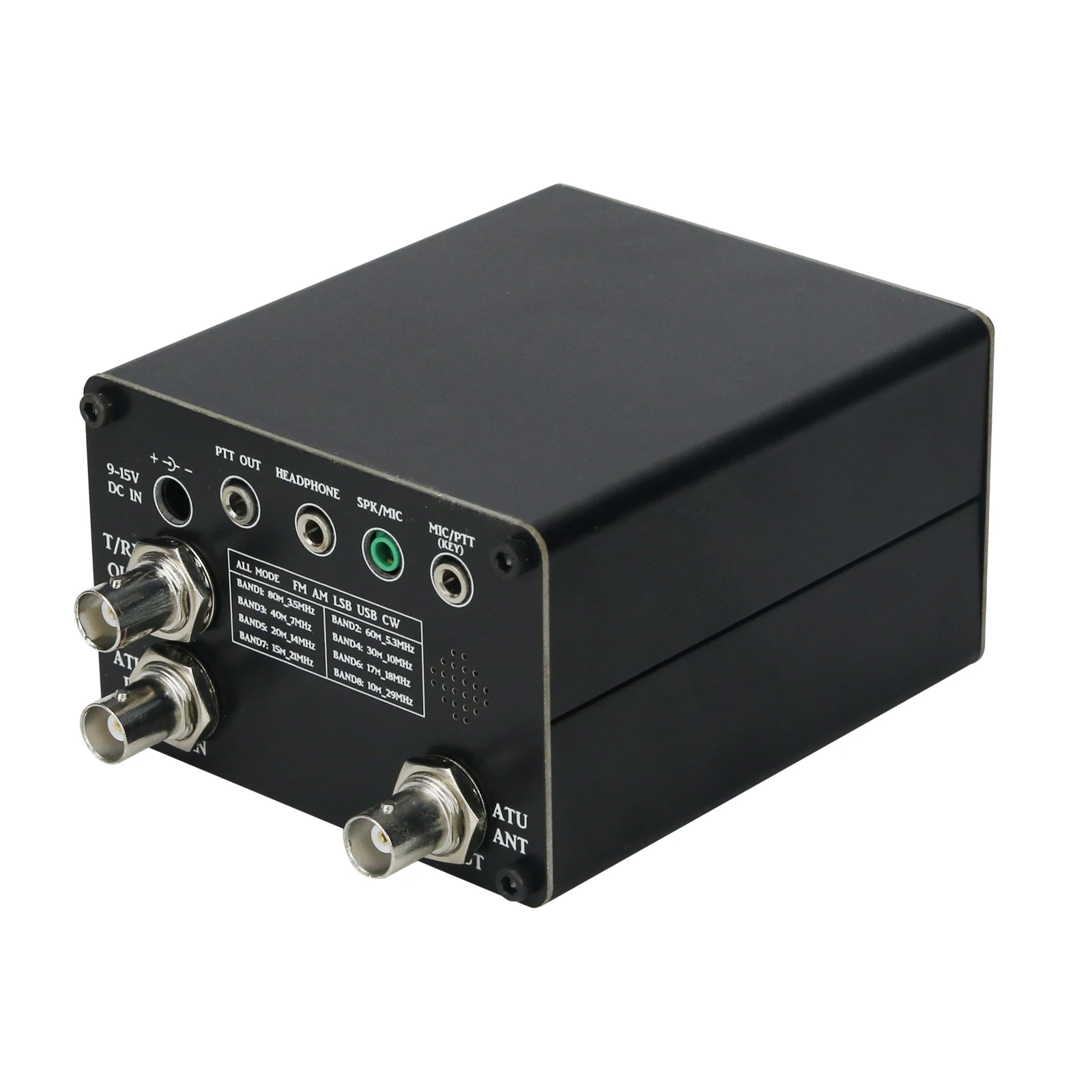 HamGeek USOTA-ATU USDX HF QRP SDR Transceiver Built-in ATU-100 Antenna Tuner With Dual OLED Display