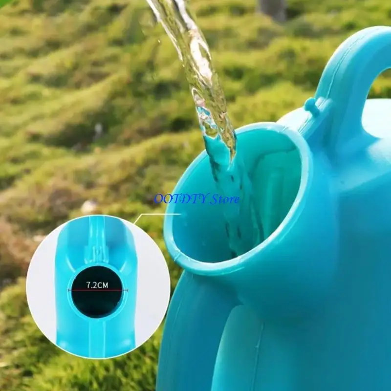 367A Large Capacity Plastic Plant Watering Can With Adjustable Nozzle for Outdoor Cleaning And Horticulture
