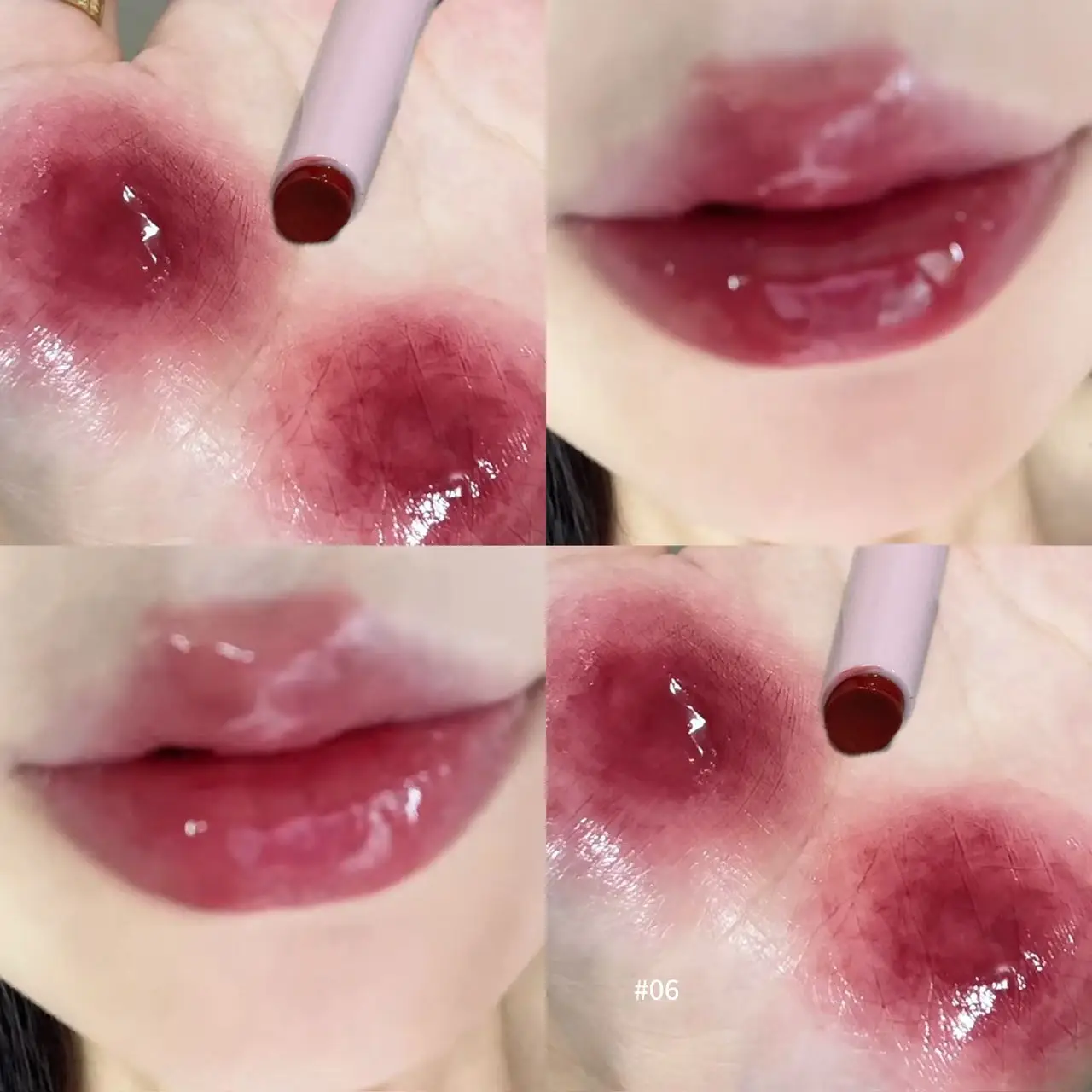 ลิปกลอสแบบกด Peach Blossom ให้ความชุ่มชื้นและเงางาม ติดทนนาน ไม่ซีดจาง ไม่ติดแก้ว สีสันสดใสเป็นพิเศษ ลิปกลอสเนื้อแน่น เครื่องสำอางสำหรับผู้หญิง เหมาะสำหรับการเดินทาง งานแต่งงาน บทบาทสมมติ ของขวัญวันวาเลนไทน์ ของขวัญวันคริสต์มาส