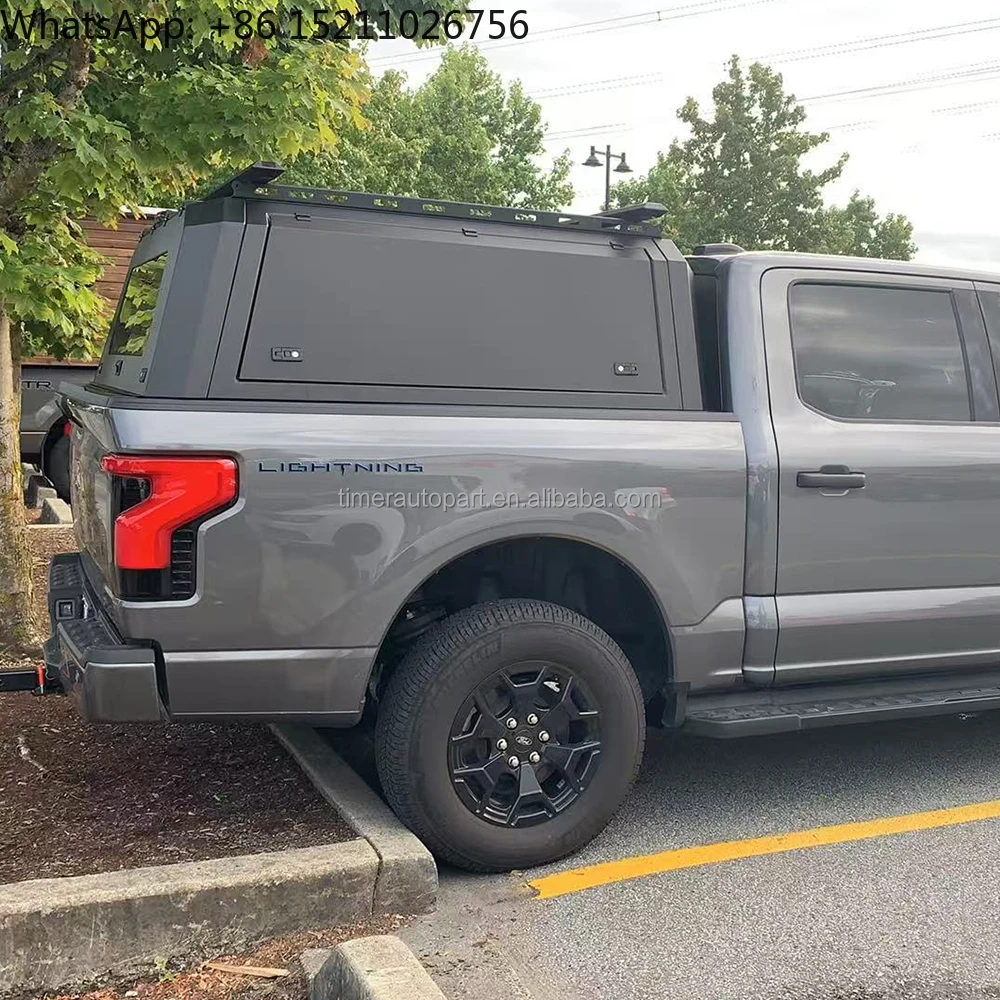 

4Wd Overland Pickups Алюминиевый материал Blisko Me Твердый переплет Tonneau Topper Camper Canopy Shell с перекладинами для Ford F150 2025