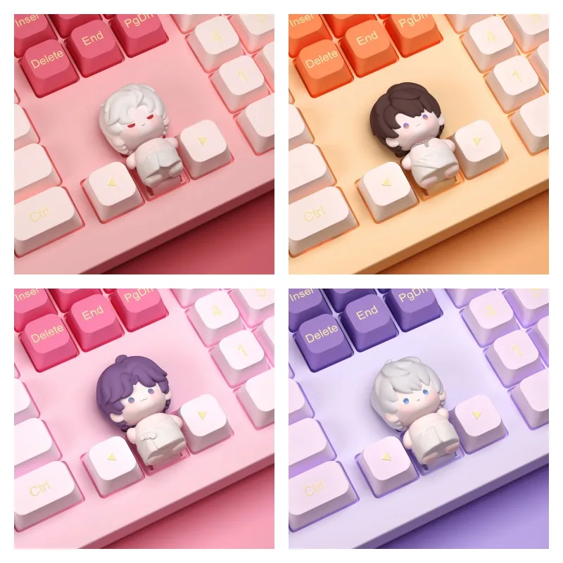 

Love and Deepspace Sylus Two-dimensional Gaming Peripheral Keyboard Cap Creative Personality Upper and Lower Keycap Accessories