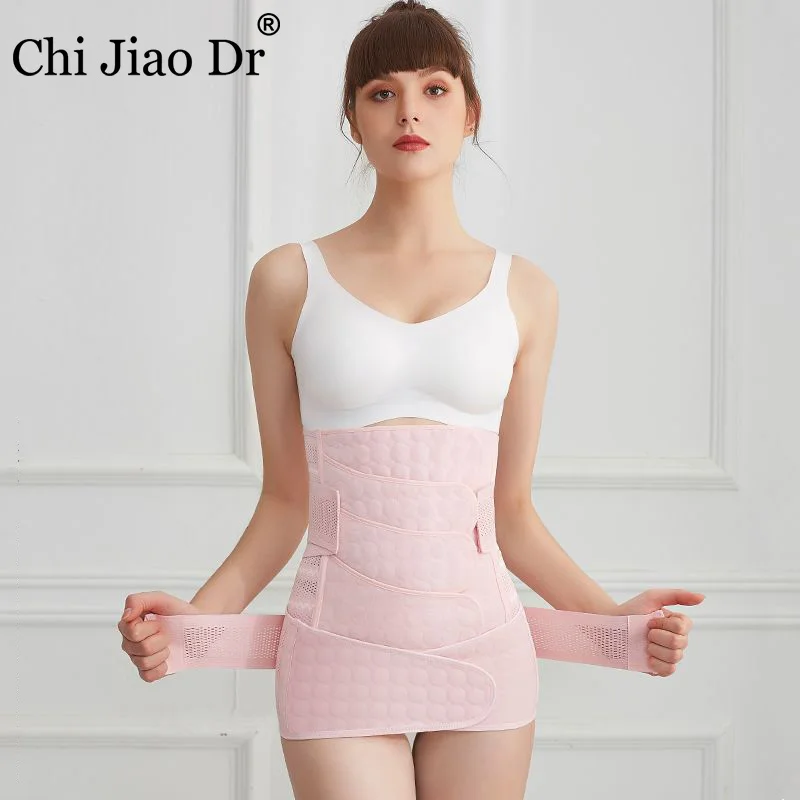 

ChiJiaoDr женский 4-пакет послеродовой брюшной пояс дышащий комплект вагинальная доставка Cesarean секция пластиковый поясной брюшной пояс