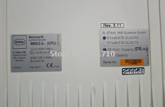 Industrial board control device ET-xx6-ETE-GLX3-FX CF CARD 512MB