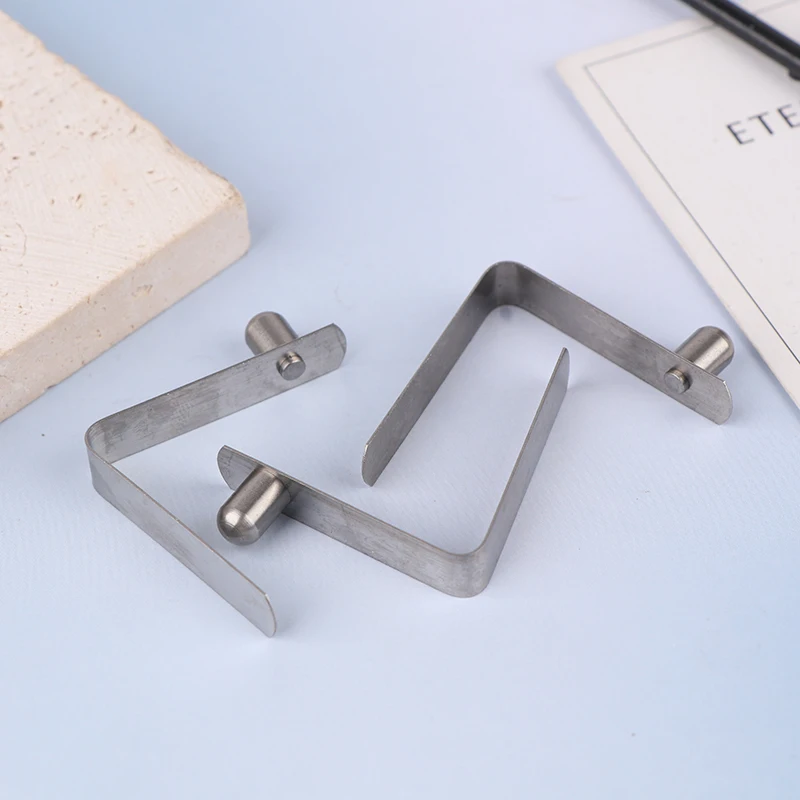 10Pcs 6*9mm Double Single Hollow Button Clips Kayak Paddle Snap Spring Clip Tent Pole Tube Lock Awning Telescopeic Shrapnel