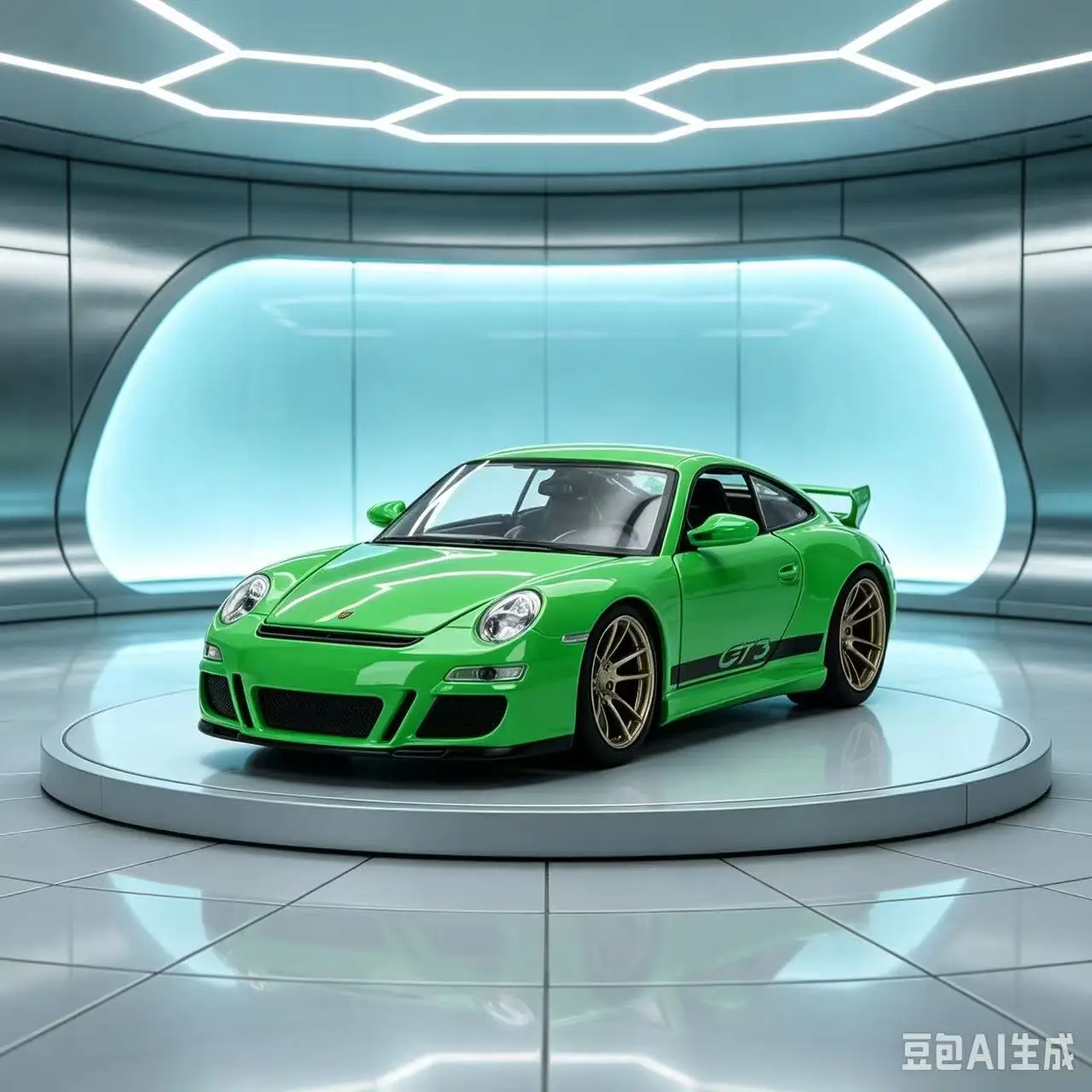 Jada 1:24 Porsche 911 GT3 Alloy Diecast Car Model, Kids Play Toy, Collectible Birthday Gift for Boyfriend