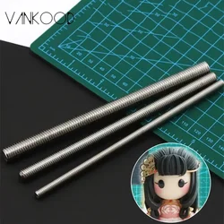 3pcs Clay Sculpture Hair Texture Tool Special Texture Effect Tool fit for Doll Making Handmade Tools