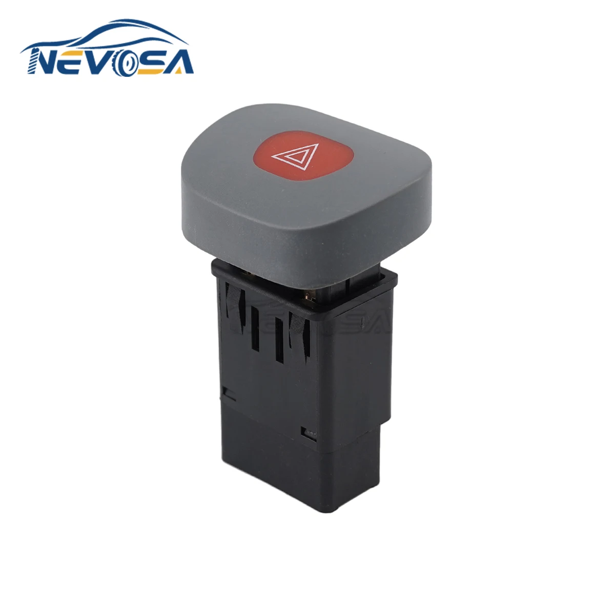 NEVOSA 7700421820 Car Power Emergency Hazard Warning Flash Light Single Button Switch For Renault Clio II Megane I Classic