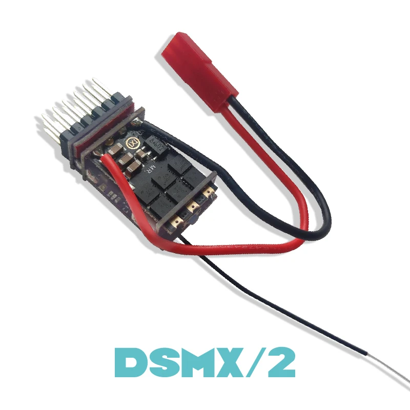 CROSSOVER RX FR7012-D (DSMX/2 SPEKTRUM)   7CH Receiver with 2-3S ESC/TELEM/Brushless ESC/500-700M/F3P