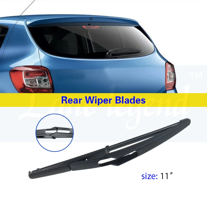 Wiper Front & Rear Wiper Blades Set Kit For Dacia Renault Sandero MK2 2012 - 2014 2013 Windshield Windscreen Window 22\