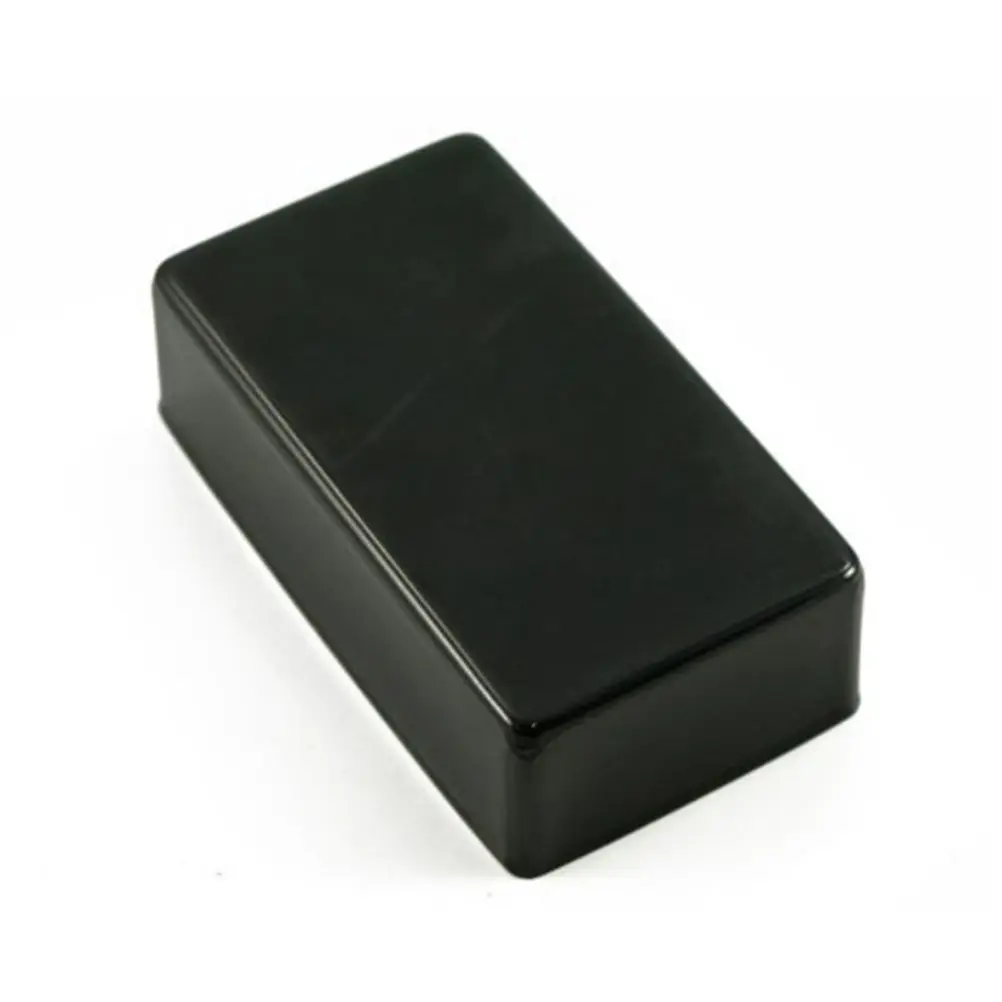 Sealed Humbucker Pickup Cover Black 7.1 X 3.9 X 1.9 Cm for Electric Guitar Hard Copper Alloy Plated