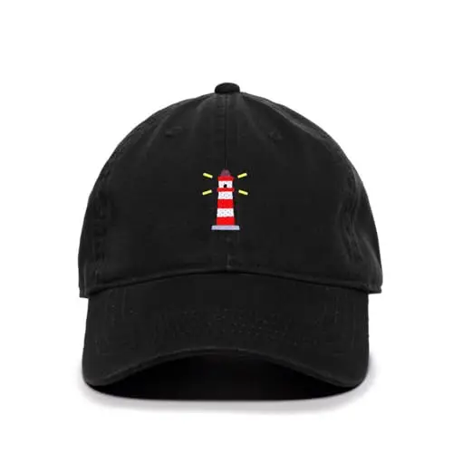 Lighthouse  Baseball Cap Cotton Adjustable Dad Hat