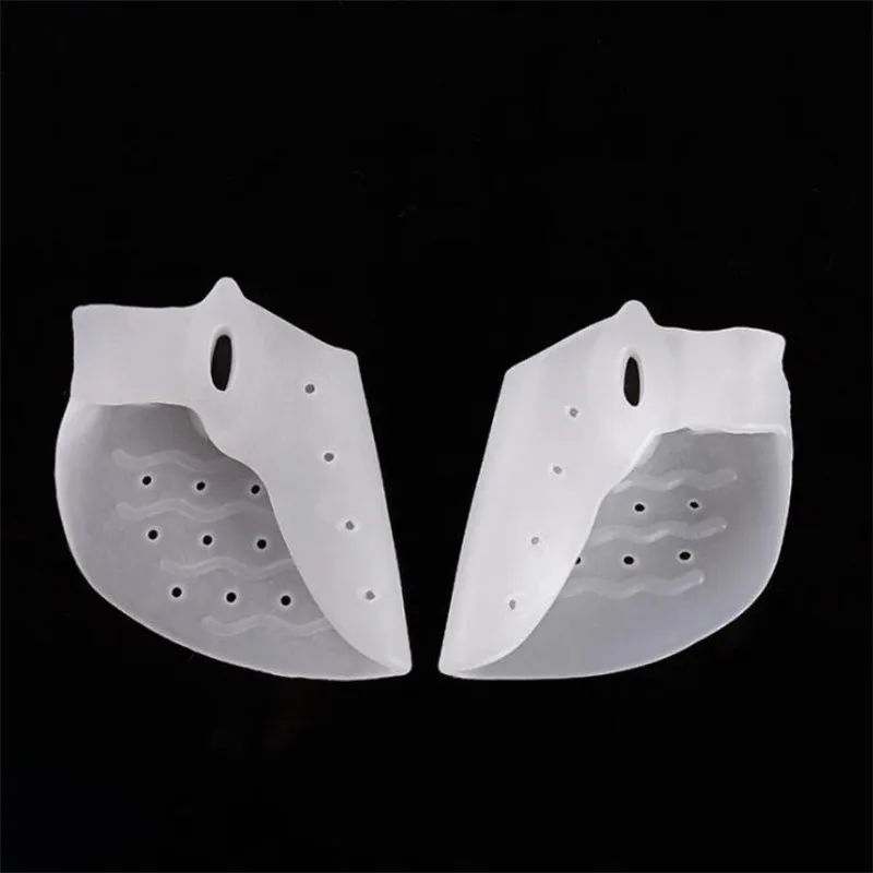 Herramienta de Gel para el cuidado de los pies, Corrector de juanete, Protector de hueso del dedo gordo, alisador de Hallux Valgus, esparcidor de dedos, Corrector de pedicura Hallu, 2 uds.