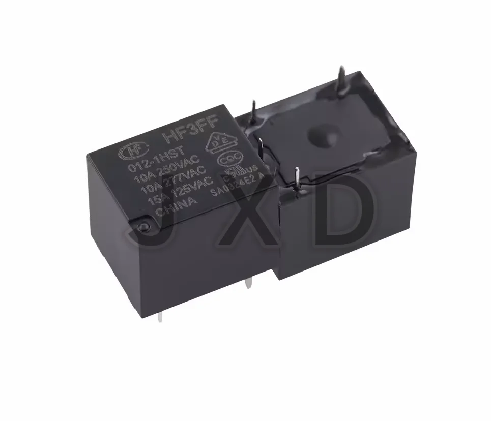 

HOT NEW HF3FF-012-1HST HF3FF0121HST HF3FF 012 1HST DC12V 12VDC 12V relay 4PIN