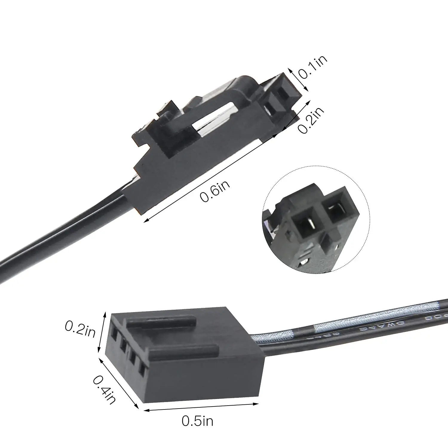 4-poliger PWM-Lüfter-Hub-Controller 1 bis 10 12V Molex Sata PWM-Splitter-Adapter buchse Ersatz-PC-Drehzahl regler Konzentrator