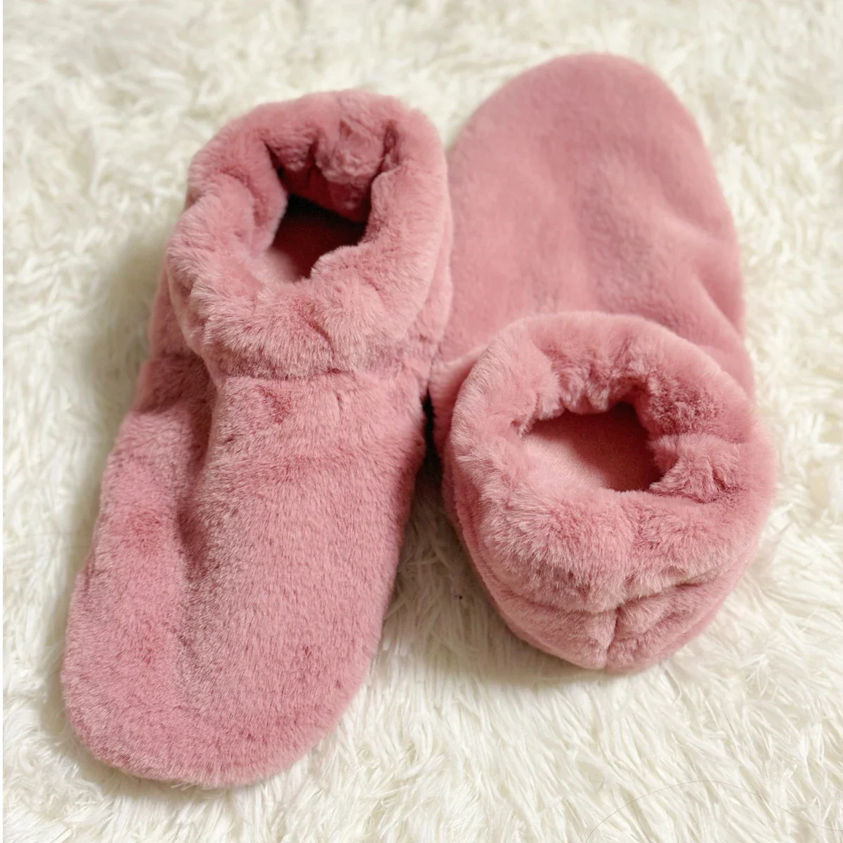 Home Fuzzy Slipper Women Winter Fur Contton Warm Plush Non Slip Grip Indoor Fluffy Lazy Female Floor Shoe Flip Flop Ladies