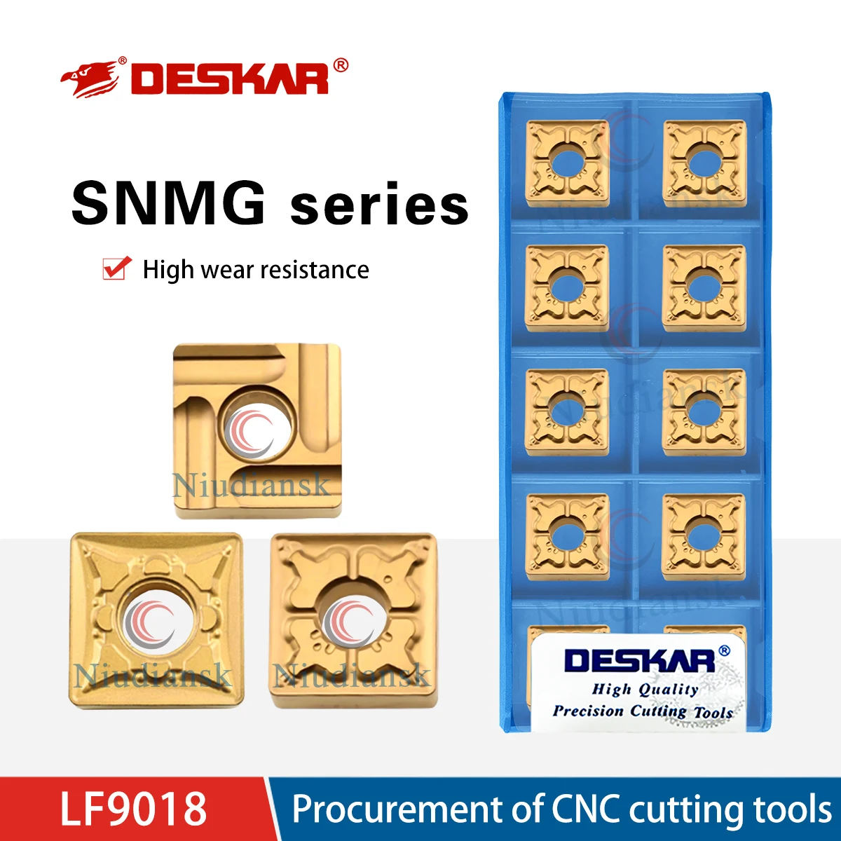 

SNMG120404 SNMG120408 SNMG190612 TM R-S L-S CV LF9018 CNC Lathe Square Outer Circle Cutting Turning Tool Processing Steel Parts