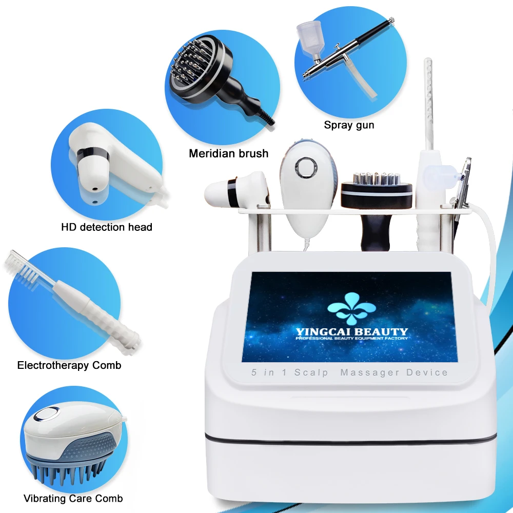 Head Massager Spa Scalp Electric Scalp Analyzer Hair Regrowth Treatment Machine Advanced Scalp Analysis Device