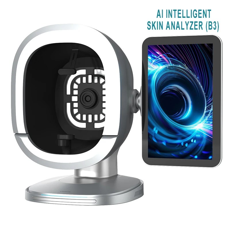 Kunstmatige intelligentie Ai Huiddetectieanalysator B3 Hd-scherm 36 miljoen pixels Beeld 19 detectiefuncties Huidanalysator