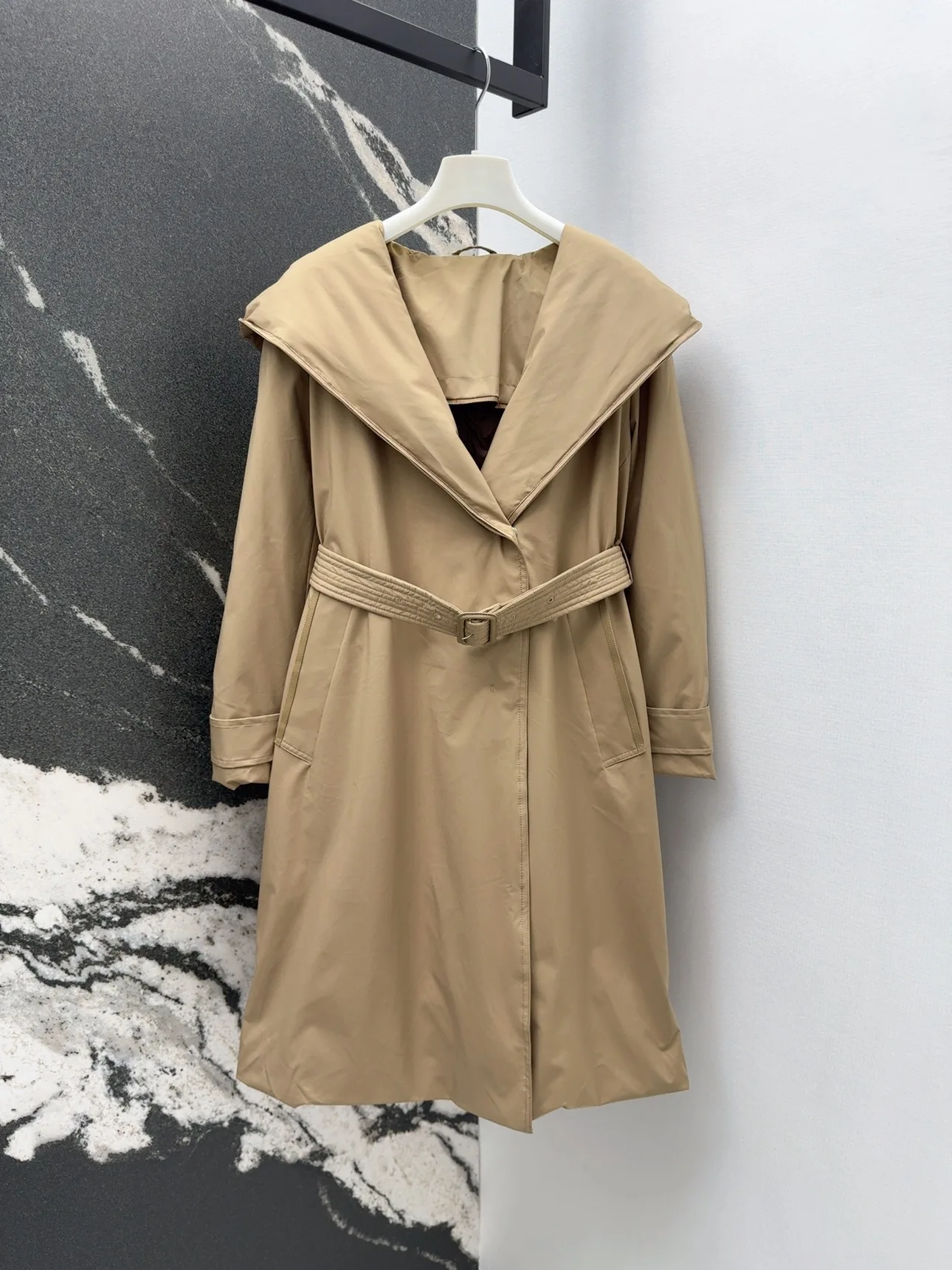 

MaxM Long 90 Goose Down Hooded High Quality New Outerwears Women's Winter Coats & Jackets Thicken Warm Female Clothing Luxury