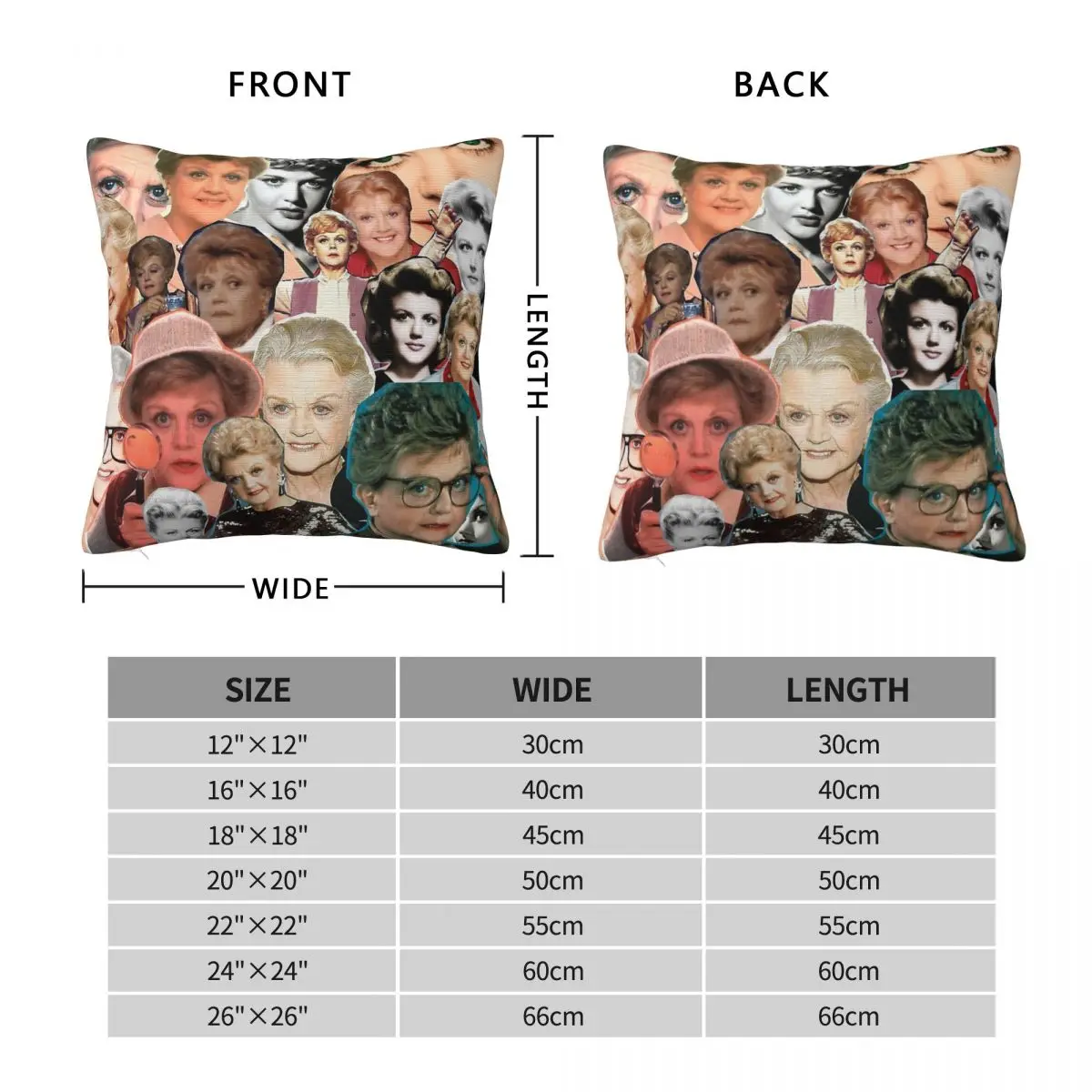 Dial M For Murder She Wrote Square Pillowcase Polyester Linen Velvet Pattern Zip Decor Pillow Case Sofa Seater Cushion Cover