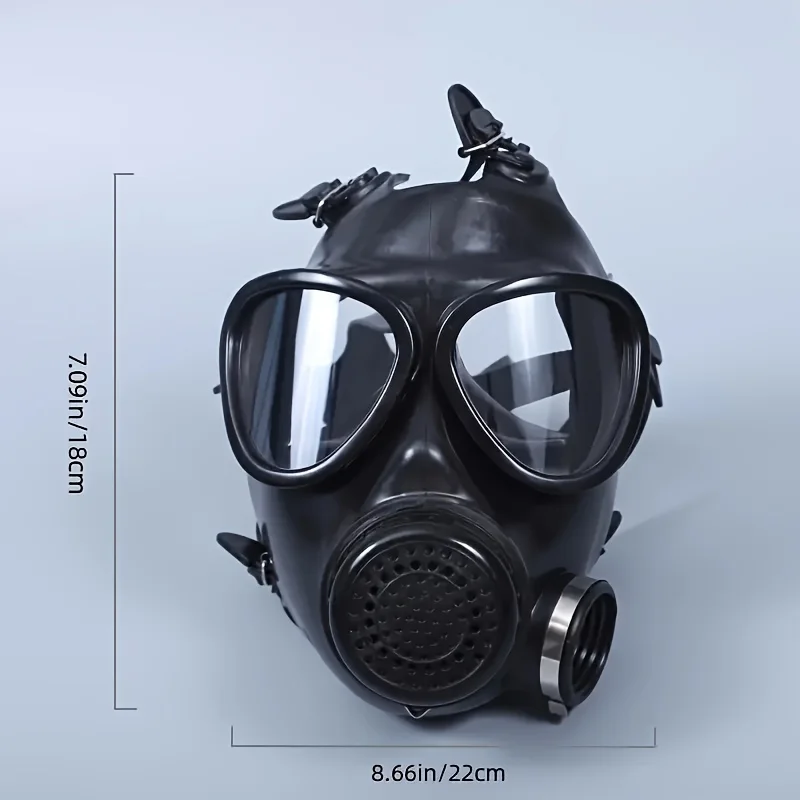 New MF14/87 Respirator, Full Face Gas Mask with Activated Carbon Filter for Vapour, Chemical, Nuclear Contamination Protection