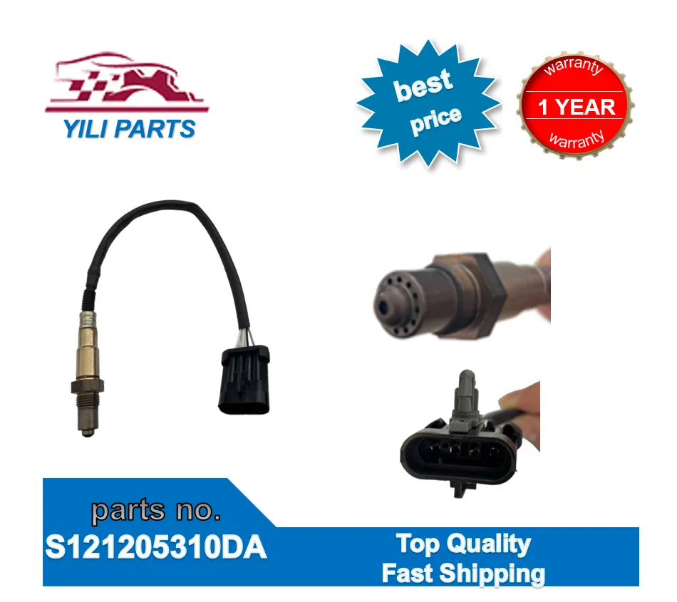 

Датчик кислорода S121205310DA подходит для Chery Automobile Tigress (T11) 2010-2014 Fengyun 2 Hatchback (A13) 2009-2012 Chery Automobile