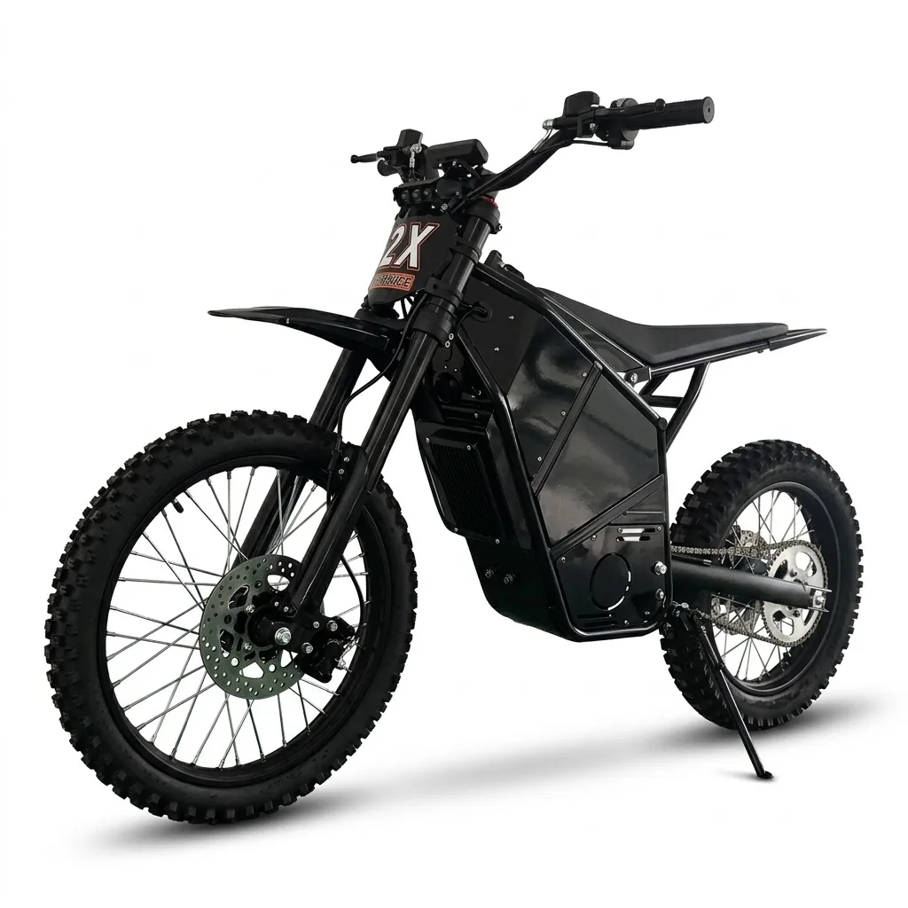Ready to Ship in USA Warehouse Stock 8000W MD-2X Off-Road Electric Motorcycle 80km/h High Performance E-Bike for Adults